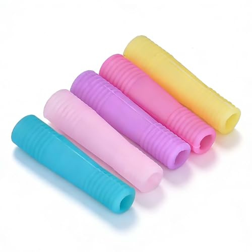 10 fundas protectoras de silicona para manicura, cubierta de punta de pinza, fundas de silicona para cutículas de uñas, tijeras para cutículas de uñas, tijeras para piel muerta