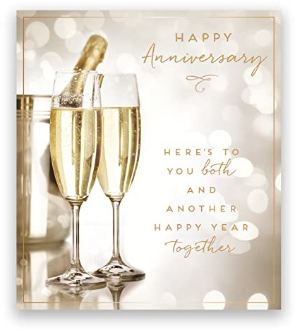 Pigment - Love Unlimited - Anniversary Cards for Couples UK - Wedding Anniversary Card for Husband or Wife - SC Certified - Made in the UK