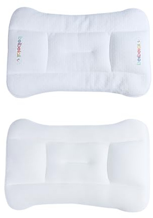 Hebove Kids Pillow, Kids Pillows for Sleeping, Baby Pillow, Toddler Pillows, Baby Pillows for Sleeping for Newborn, Toddler Pillow 1-6 Year Old, Machine Washable (3-6 Years Old)