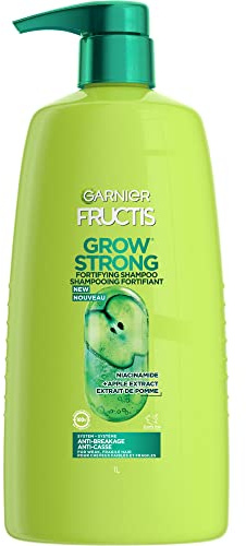 Garnier Fructis Grow Strong Shampoo, 33.8 Fl Oz, 1 Count (Packaging May Vary)