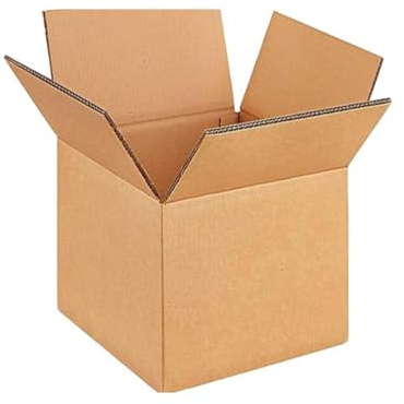 16x16x16 | 406 x 406 x 406mm | AKAR Double Wall Cardboard Shipping & Storage Postage Box | Strong & Durable Postal Mailer suitable for Moving [Single Box ONLY]