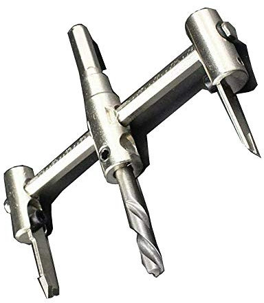 40-200mm Adjustable Circle Hole Cutter Hole Saw Drill Bit Round Cutting Wood Cutter for Woodworking