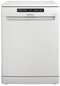 Indesit DFO 3T133 F UK Freestanding Standard Dishwasher, 14 Place Settings, 8 Programs, White