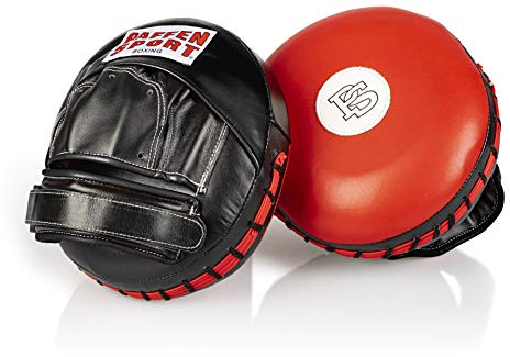 Paffen Sport «Coach» Air Pads, Trainerpratze für das gezielte Training von Schnelligkeit und Schlagkraft im Boxen und Kampfsport
