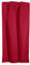 Erwin Müller Liegetuch XXL extralang Friedrichshafen 100% Baumwolle rot Größe 100x200 cm - Premium-Qualität, unvergleichlich saugfähig, hautsympathisch, formstabil