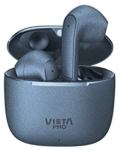 Vieta Pro Auriculares Fit 2, True Wireless, Bluetooth 5.3, Touch Control y Voice Assistant, 16 Horas de autonomía y Acabados en Metal.