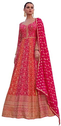 Kurti bazaar pakistansk indisk festkläder Salwar Kameez passar sydd utsvängd anarkali klänning klänning klänning