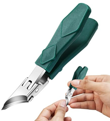 Coupe-Ongles Incarnés | Design Ergonomique Biseauté Anti-Éclaboussures pour Coupe Précise | Pince à Ongles pour Femmes, Personnes Âgées & Salon