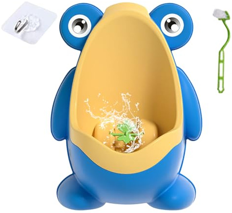 Orinatory Toilette für Kinder - tragbarer Trainer für Froschpee, Vasino für Vasino | Interaktives Werkzeug Abnehmbar für Badezimmer, Reisehilfe und Camping
