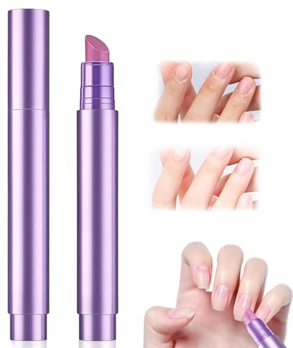 2 Unidades Crema Hidratante De UñAs, Lápiz De Cuidado De Uñas 3 En 1 Con Punta De Cerámica – Fórmula Sólida Para Cutículas Secas, Hidratación Suave, Sin Fugas, FáCil De Llevar