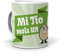 Taza De Cerámica Tito | Mi Tío Mola Un Huevo | Regalo Original Con Frase Para Persona Especial | Idea Divertida Para Cumpleaños Y Navidad | Regalo Familia | Café, Té Y Desayuno | 350 ML