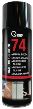 ViD® VMD 74 Dissolvant silicone 400 ml | Incolore | Dissolvant de silicone | Solvant en spray | Dissout le silicone sans rayer | Nettoyant