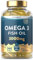 Omega 3 Capsules High Strength Fish Oil | 3000mg | 240 Count | Wild-Caught Fatty Acid Supplement Providing 432mg of EPA and 288mg of DHA | by Horbaach