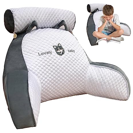 Kasmole Rückenlehnenkissen - Lesekissen - Ultra-Bequeme Bettstuhl-Armkissen zum Fernsehen, Lesen, Arbeiten am Laptop, Spielen