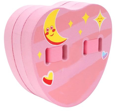 Back Float badbälte för barn – 20 x 8 x 18,8 cm pool simtränare, flytande bräda i skum, långvarig justerbar simhjälp | Barnsäkerhet pool bubbelbräda för småbarn barn pojkar flickor lär sig simning kul
