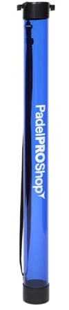 Padel Pro Shop Tubo Recogepelotas de Pádel Azul 2026 - Recogedor Ergonómico de Alta Resistencia, Capacidad 15 Bolas, Accesorio Ligero para Entrenamiento y Clases