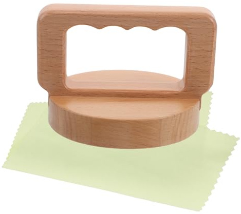 HOMOCONO Baren de Madera para Grabado con Mango Ergonómico Herramienta de Impresión para Tallado Linograbado y Scrapbooking Prensa Manual Resistente para Artesanía