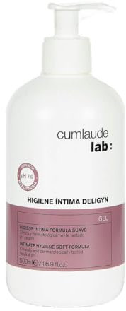 Cumlaude Lab Hygiene Intima Deligyn – Intimate Cleansing Gel for Menopause and Climate, with Neutral pH and Aloe Vera, Gentle Formula – 500 ml