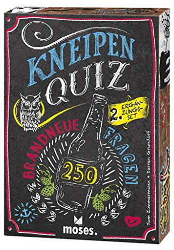 Moses Kneipenquiz - Brandneue Fragen: 2. Ergänzungsset (på Tyska)