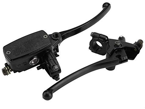 Bremspumpe, Geberzylinder 1 Satz 25mm / 1in Motorrad Hauptbremszylinder Links und Rechts für Shadow 400 600 Magna 250 Steed 400