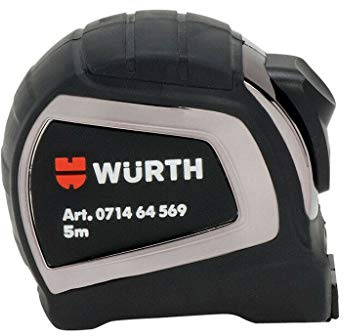 Flessometro 5 Metri Professionale In Abs 071464 567 Wurth