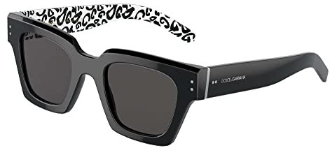 Dolce & Gabbana DG 4413 Black/Dark Grey 48/23/145 Herren Sonnenbrillen