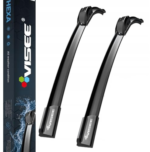 Visee HEXA Visee Limpiaparabrisas con Hojas para el Parabrisas Delantero. NISSAN Patrol (GR Y61) 08.1997-03.2010 500mm/500mm