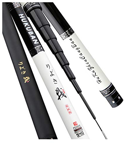AYKANING Fishing Stipprute,Teleskop Angelrute Kohlefaser Hand Angelpol teleskopische Angelrute super licht hart 3,6 m / 3,9 m / 4,5m / 5,4 m / 6,3 m / 7,2 m / 8m / 9m / 10m Stream Rod(9m)