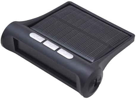 UDHSNJZG Tpms Sistema inalámbrico de Control presión neumáticos, Pantalla Alarma Solar for Coche