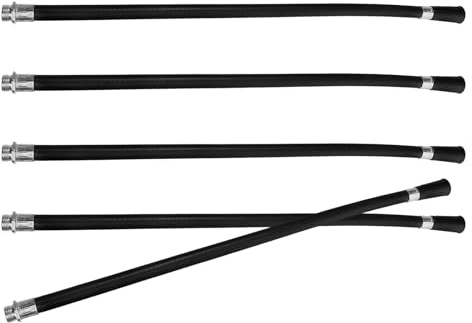 Alipis Manguera de Plástico para Extintor de Incendios 4kg Boquilla de Pulverización Flexible Accesorio de Reemplazo para Extintores Domésticos Paquete de 5 Piezas para Seguridad
