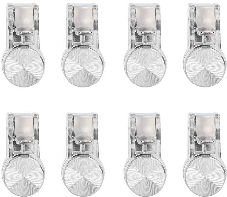 aqxreight 8 St R11 Four Six Fingers Mobilkontroll för PUBG, Ergonomisk Spelknapp med Halkfritt Grepp, Lätt Telefontillbehör för Förbättrat Spel (Silver)