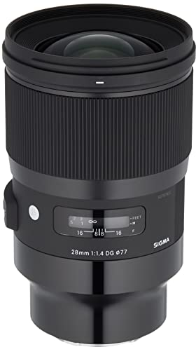 Sigma 28mm F1.4 DG HSM Art para Sony E Negro