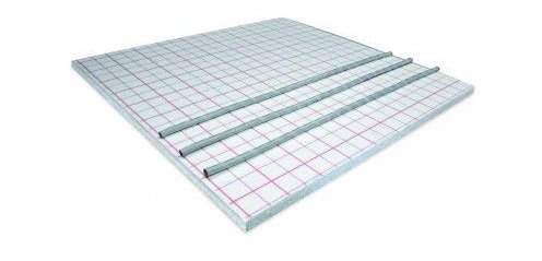 WLG045 - Placas de sistema de calefacción por suelo radiante con velcro y revestimiento de terciopelo para calefacción de superficies (30-2 mm)