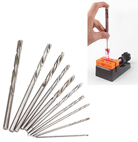 Punta per Trapano a Mano, Accessorio per Trapano a Mano per Gioielli Punta per Trapano a Mano in Resina epossidica per Portachiavi