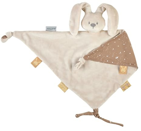 Nattou Couverture Lapin, Supersoft, 75 x 100 cm, Polyester, Lapidou, Turquoise