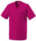 EXNER Medizinischer Schlupf-Kasack, OP-Kasack, Unisex, für Krankenpflege, Altenpflege, Farbe Berry, Größe 6XL