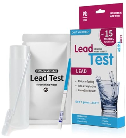 Kit De Prueba De Plomo En Agua - Pruebas Caseras De Plomo En Agua De La