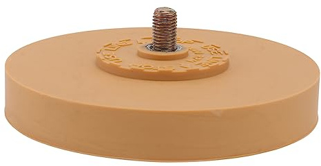 DIYEAH 1 Stück Schleifrad für Auto Kleber Entferner Zubehör für Bohrmaschinen Effektives Radierer Werkzeug zum Entfernen von Folien und Kleberesten