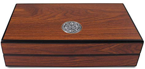 Egoist Cave à Cigares | En bois | Humidor de Voyage | 5 Cigares