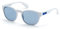 Adidas Unisex-Erwachsene OR0014 Sonnenbrille, White/blu Mirror, 54