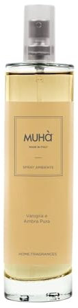MUHA' Spray per Ambiente 100ml Vaniglia e Ambra Pura
