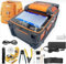 Elfcam® - Glasfaser-Schweißgerät Ai9 Kit, Automatisches Fusionsspleißgerät, Herz mit Herz, 6 Motoren, Beleuchtung & Integriertes Fotometer, Touchscreen für FTTH & FTTx