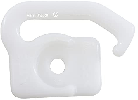 Marel Shop® - Boccola Supporto Gancio Fermo A152 per Porta Frigorifero compatibile con Sharp per Modelli: SJEX98FBE - SJF73PEBE - SJFS810VSL - SJF72PCSL