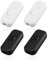 4 Pieces Of Push-In Switches, Rocker Switches, Rocker Switches, Bipolar Switches, Universal Inline Switches, Push-In Cable Switches, Online Switches (Black, White)