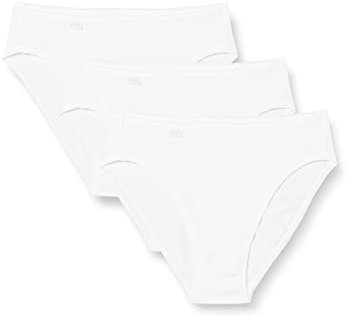 Sloggi Damen 24/7 Microfibre Tai C3p Slip, Weiß, 46 EU