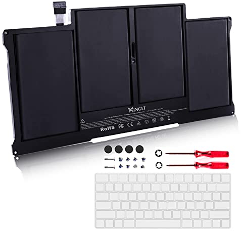 Ersatz Laptop a1466 Akku für MacBook Air 13 Akku A1466 (Mitte 2012, Mitte 2013, Anfang 2014, Anfang 2015, 2017) A1369 (Ende 2010, Mitte 2011 Version) 7200 mAh, passend für A1496 A1405 A1377