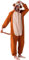 Spooktacular Creations Unisex Erwachsene AFFE Pyjama Plüsch AFFE Kostüm mit Hut und Schwanz für Dress Up Party Rollenspiele Themenpartys Halloween Kostüm (Medium) Braun