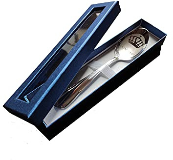 Personalised Laser Engraved Teaspoon - Best Personalized Gift - Engraved Spoon Custom Name