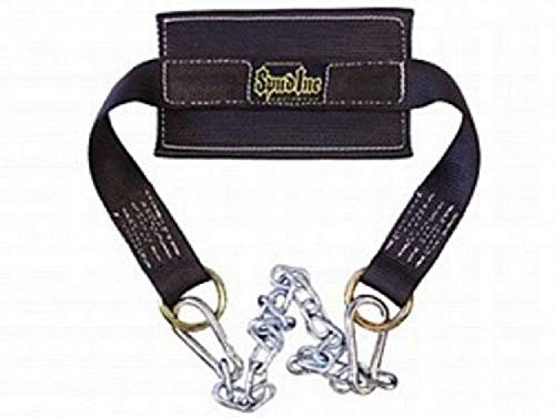 LiftingLarge Spud Inc Strap Black Dip Belt with Chain