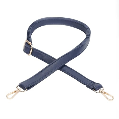 FLYAMAPIRIT Verstellbarer Schultergurt für Taschen, 2cm breiter PU Leder Taschengurt, DIY Zubehör für Handtaschen, Tragetaschen und Umhängetaschen (Dunkelblau)